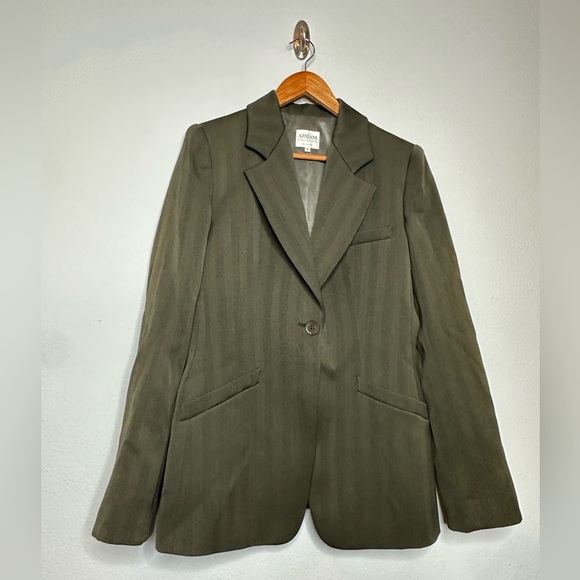 Armani blazer women’s size 10 green - Picture 1 of 7